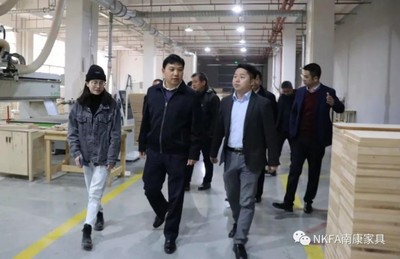 廣西扶綏縣考察團(tuán)到南康考察家具產(chǎn)業(yè)發(fā)展情況